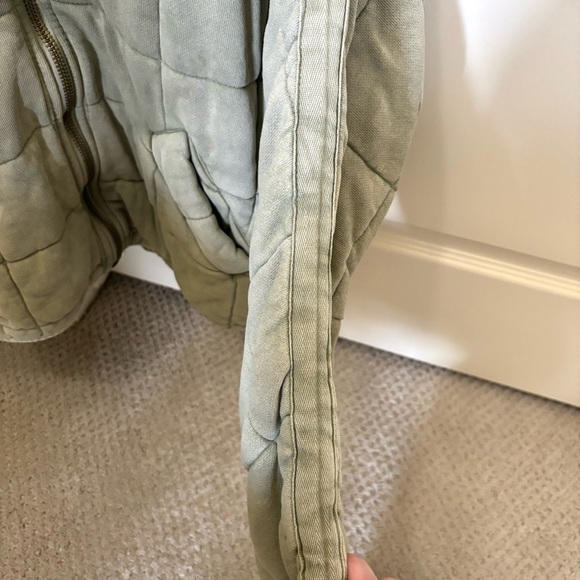 Free People Dolman Quilted Jacket in Green Size: XS - Picture 8 of 9